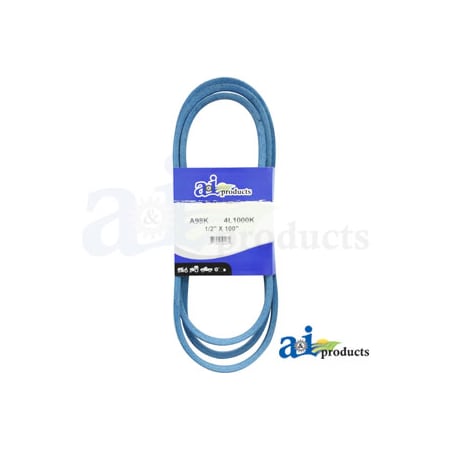 A & I Products Aramid Blue V-Belt (1/2" X 100" ) 16" x4" x1" A-A98K